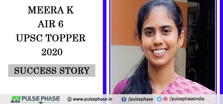 Meera K UPSC Topper